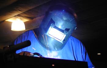 Erection - welding In Progress